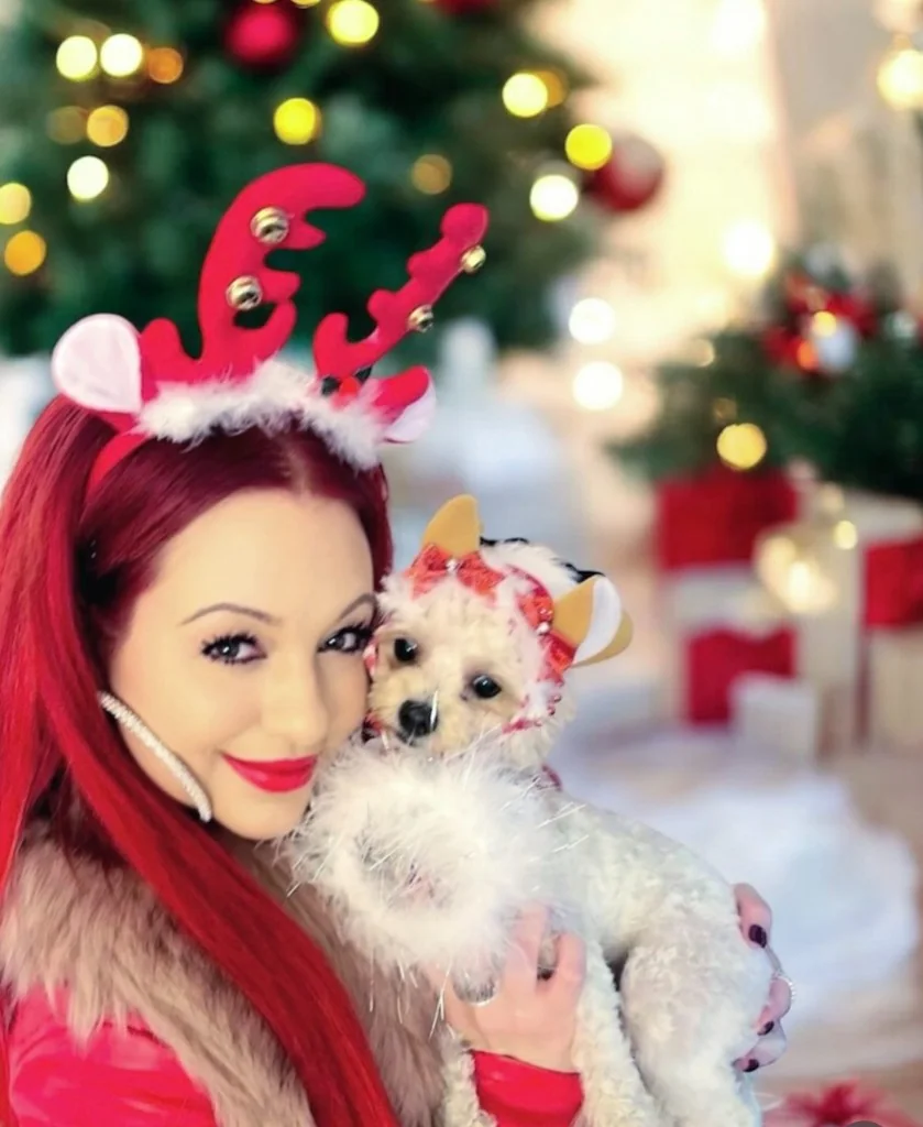 Events — holiday portrait with Star Poodlez