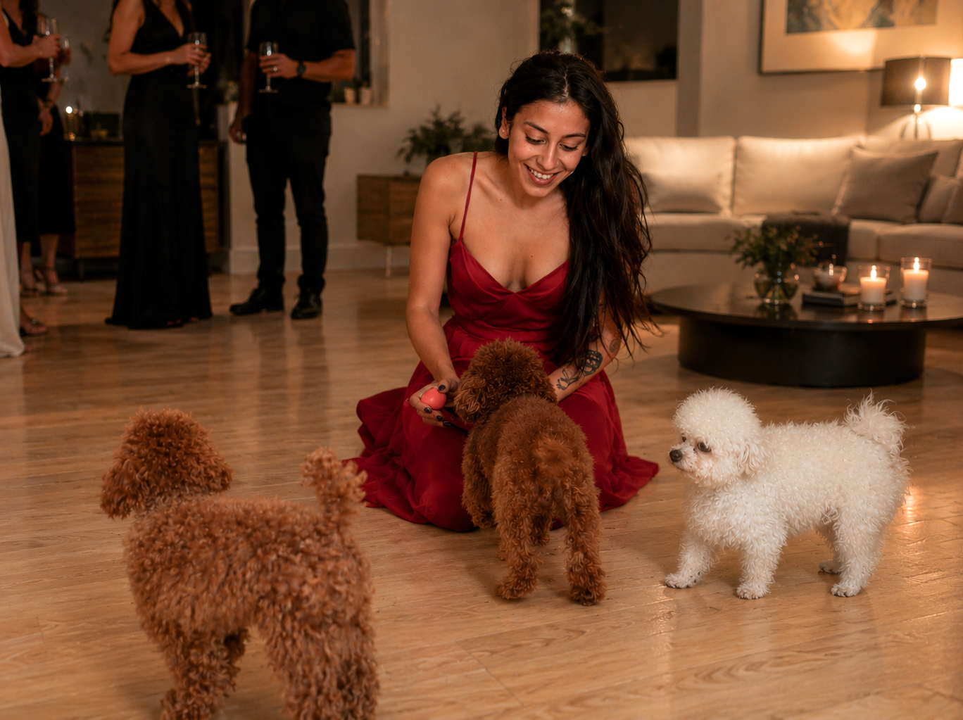 Gallery — live event with guests